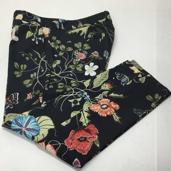 gucci floral pants mens